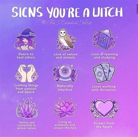 Manifestations of being a witch